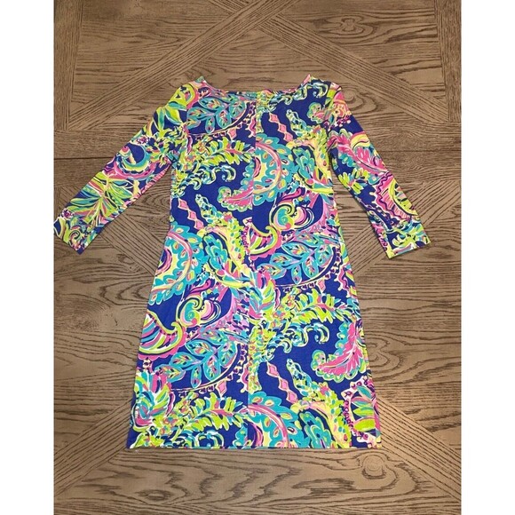 Lilly Pulitzer MARLOWE Dress in Toucan Play Pima Cotton Size XS - Picture 8 of 12